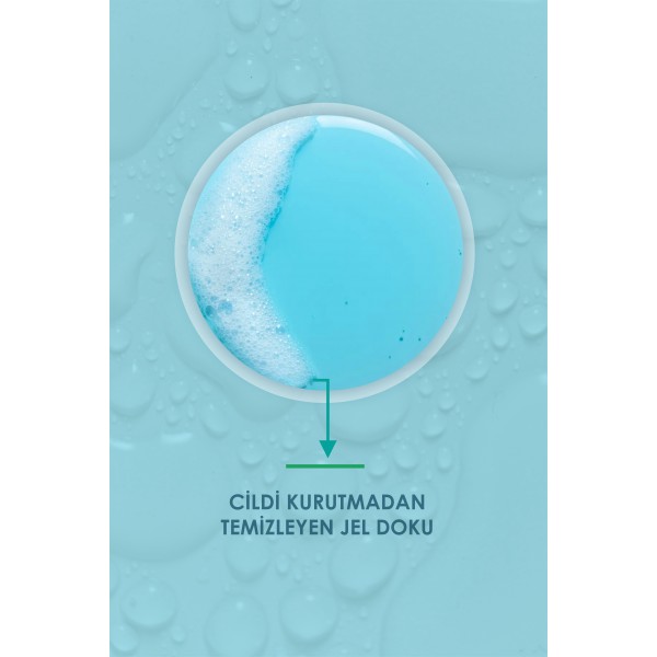 Yüz Temizleme Jeli-Normal/Karma Ciltler–Akne, Siyah Nokta–Kojik Asit 400ml